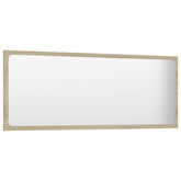 Sonoma Oak Engineered Wood Bathroom Mirror 39.4x0.6x14.6